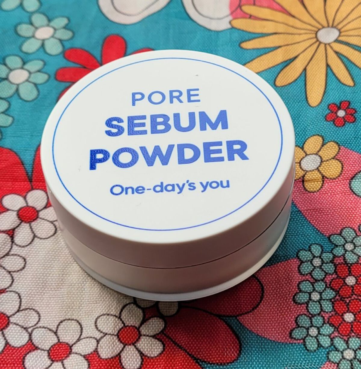 ポアセバムパウダー/One-day's you/ルースパウダーを使ったクチコミ（2枚目）