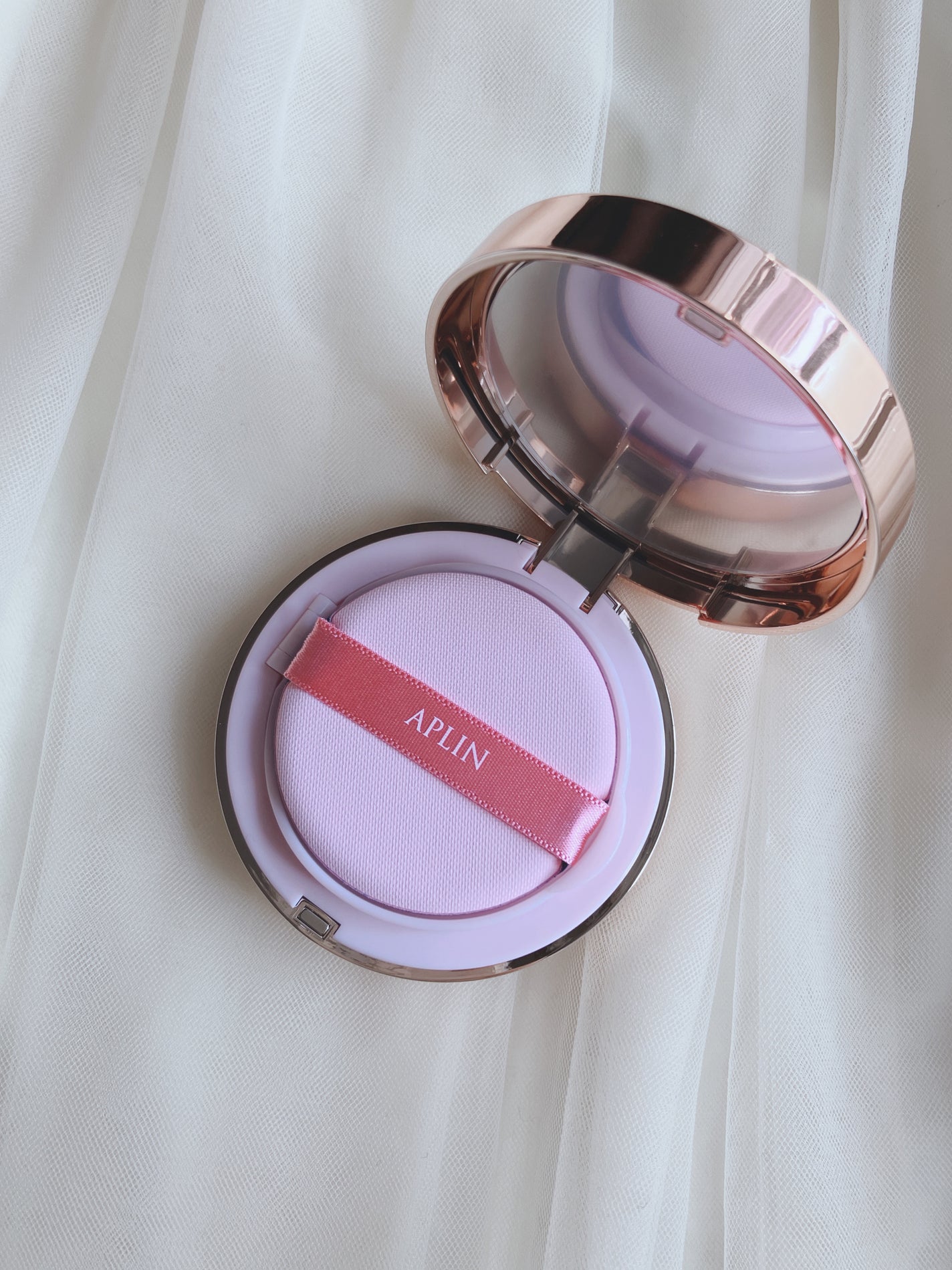 ピンクティーツリーカバークッション/APLIN/クッションファンデーションを使ったクチコミ(3枚目)