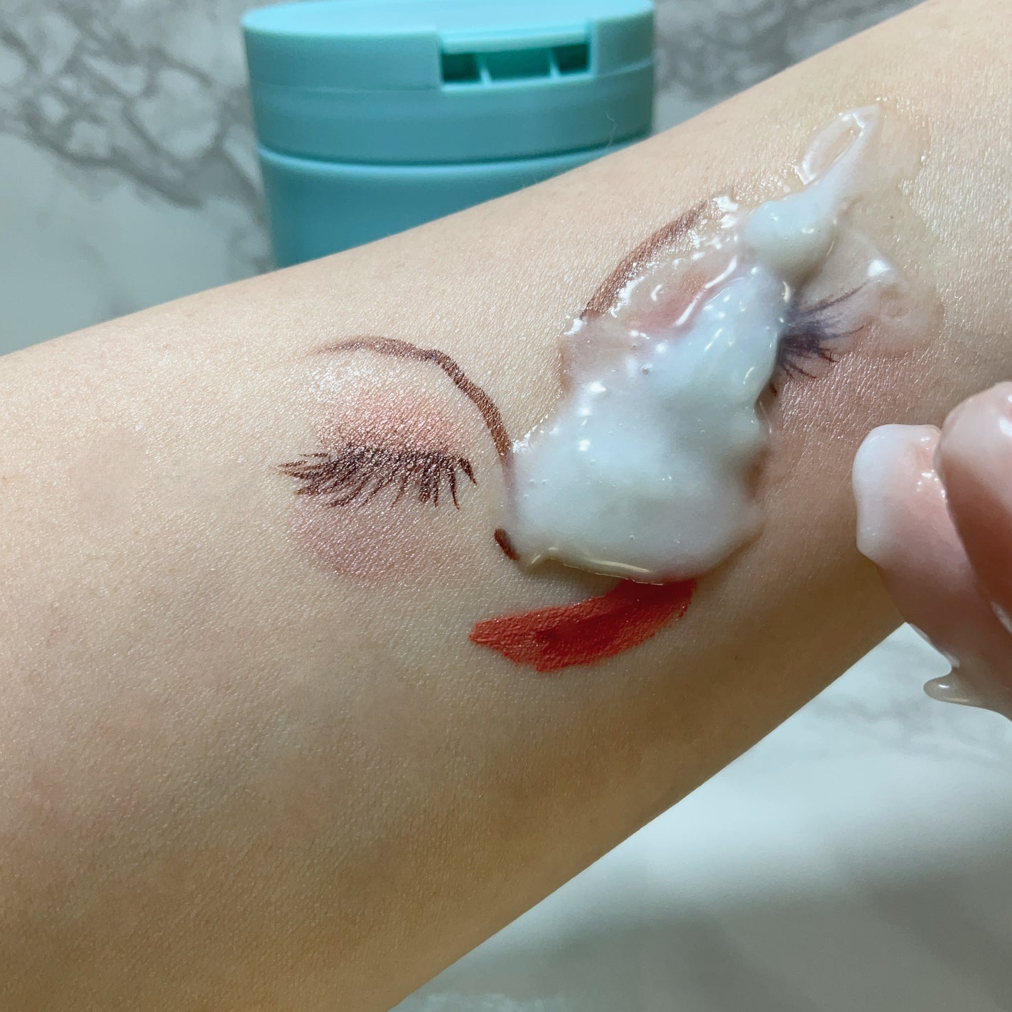 ルルルンクレンジング トーニングバーム MILD BLUE/ルルルン/クレンジングバームを使ったクチコミ(5枚目)