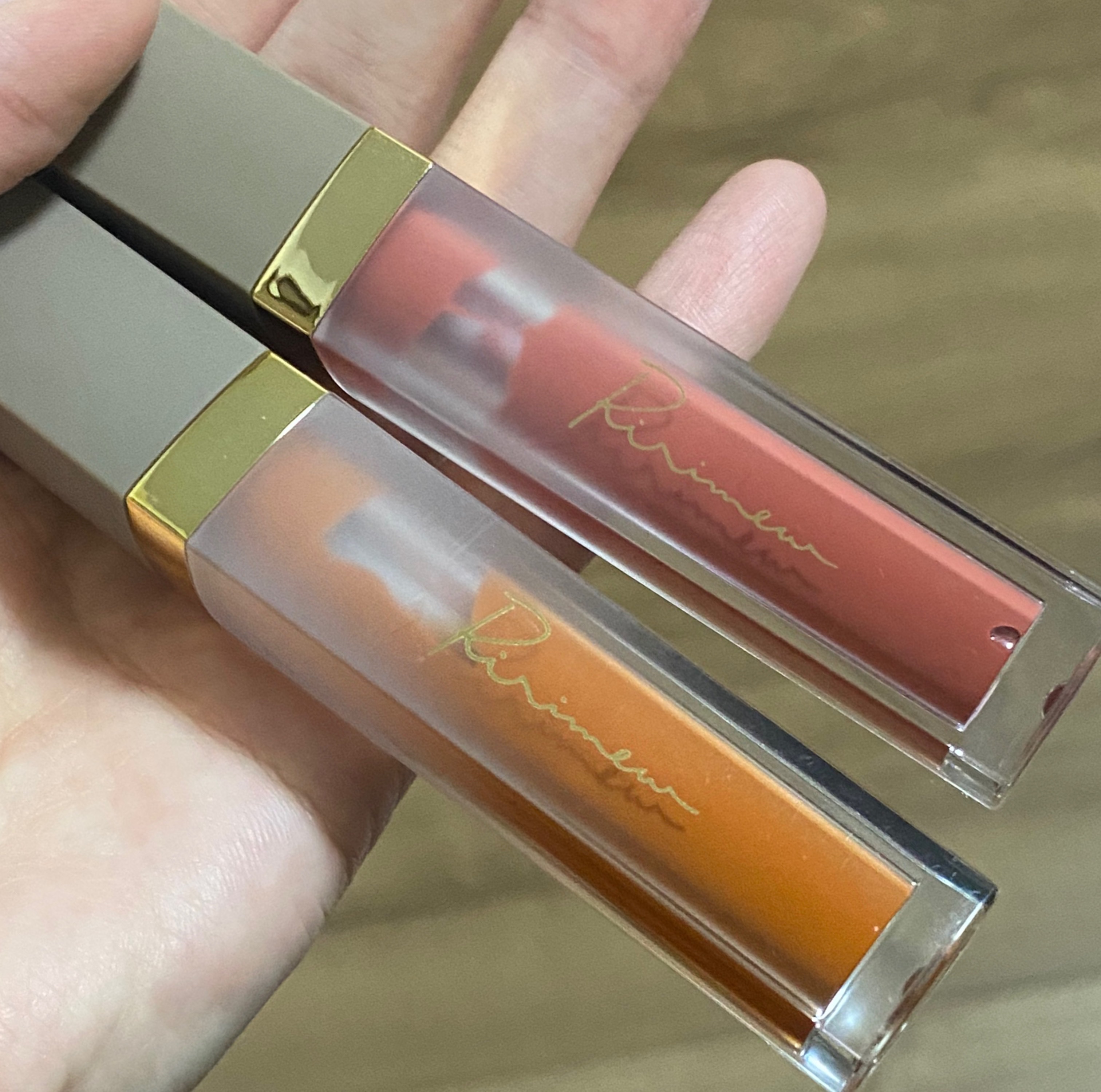 ミューテッドシアーティント/Ririmew/リップティントを使ったクチコミ（1枚目）