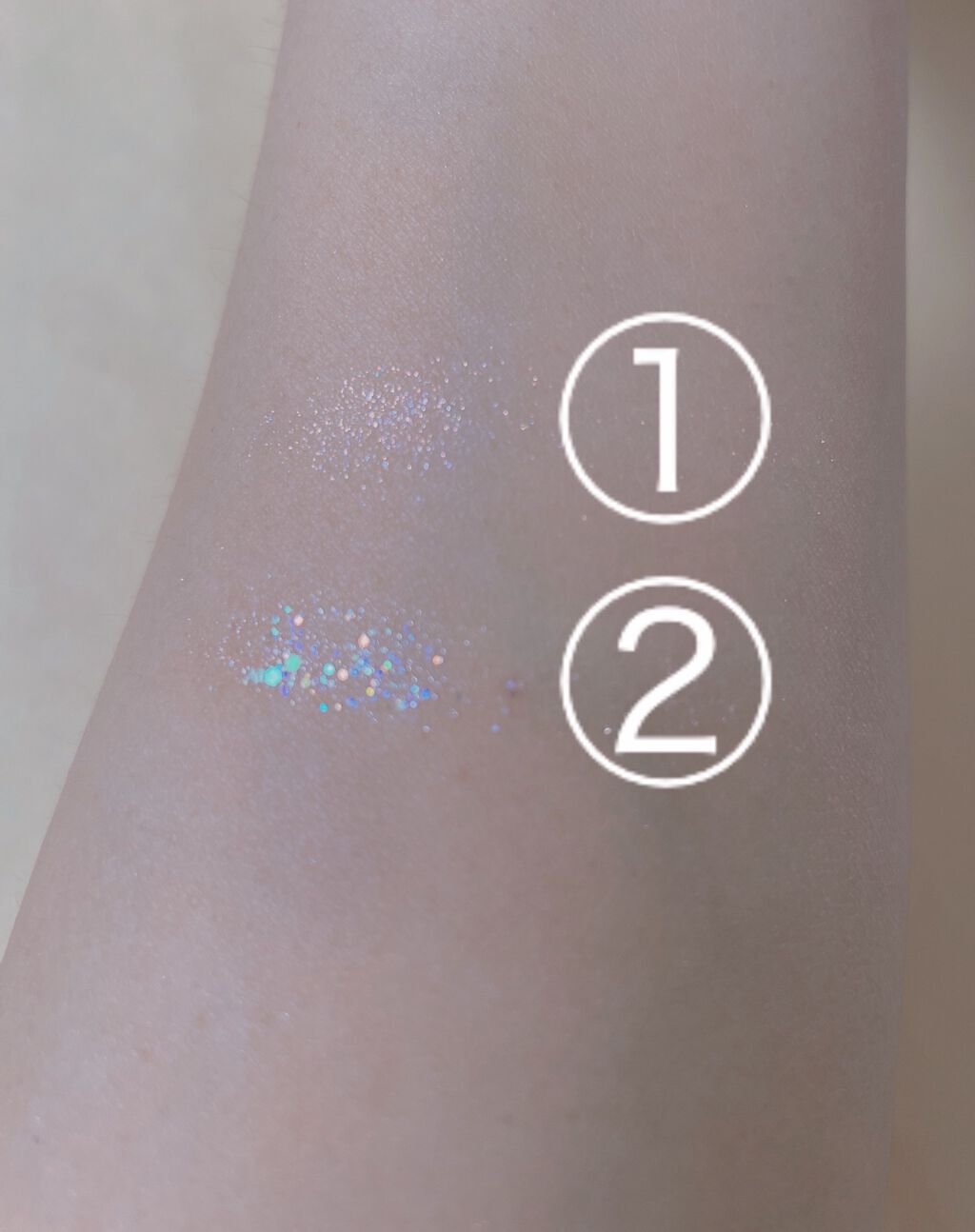 デュオ ポケット グリッター シャドウ/PERIPERA/アイシャドウパレットを使ったクチコミ(3枚目)