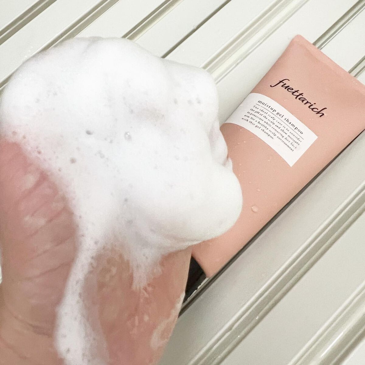モイストアップ ジェル シャンプー/トリートメント/fuettarich (フエッタリッチ)/サロンシャンプーを使ったクチコミ（1枚目）