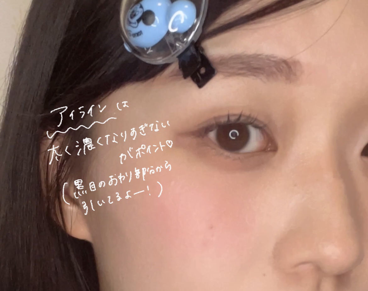 デイジードール クリーミーライナー 03 モカブラウン 〈パールタイプ〉/DAISY DOLL by MARY QUANT/ペンシルアイライナーを使ったクチコミ（3枚目）