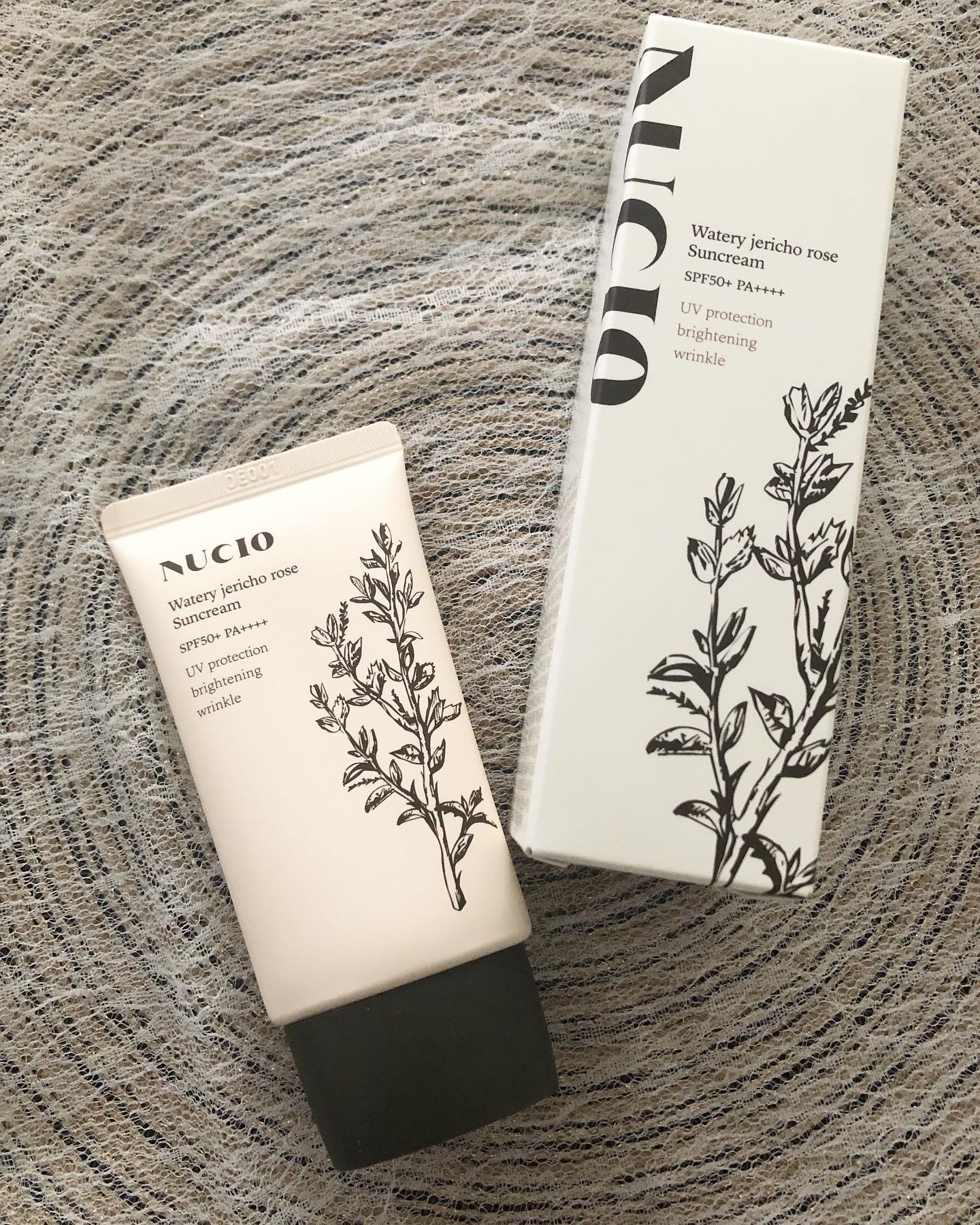 ウォータリー復活草日焼け止め/NUCIO/日焼け止めクリームを使ったクチコミ（1枚目）