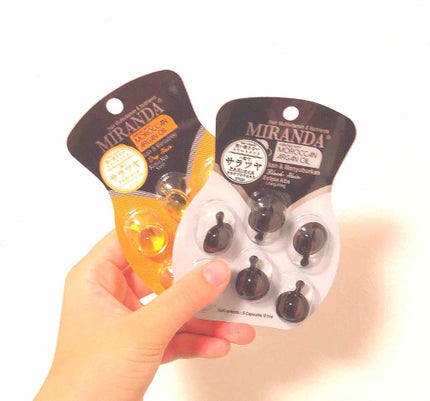 ヘアビタミン シャイニーヘアオイル/MIRANDA/ヘアオイルを使ったクチコミ(1枚目)