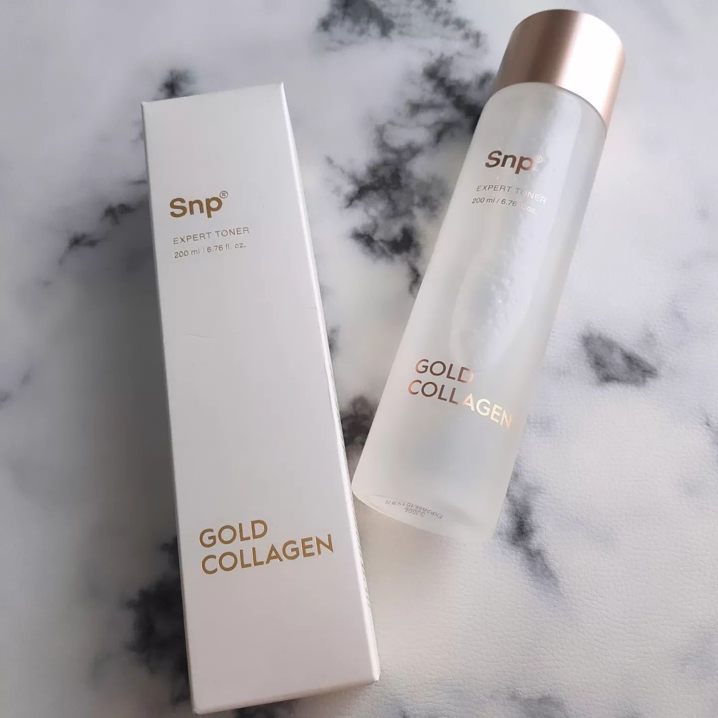 ゴールドコラーゲンエキスパートトナー/SNP/化粧水を使ったクチコミ（1枚目）
