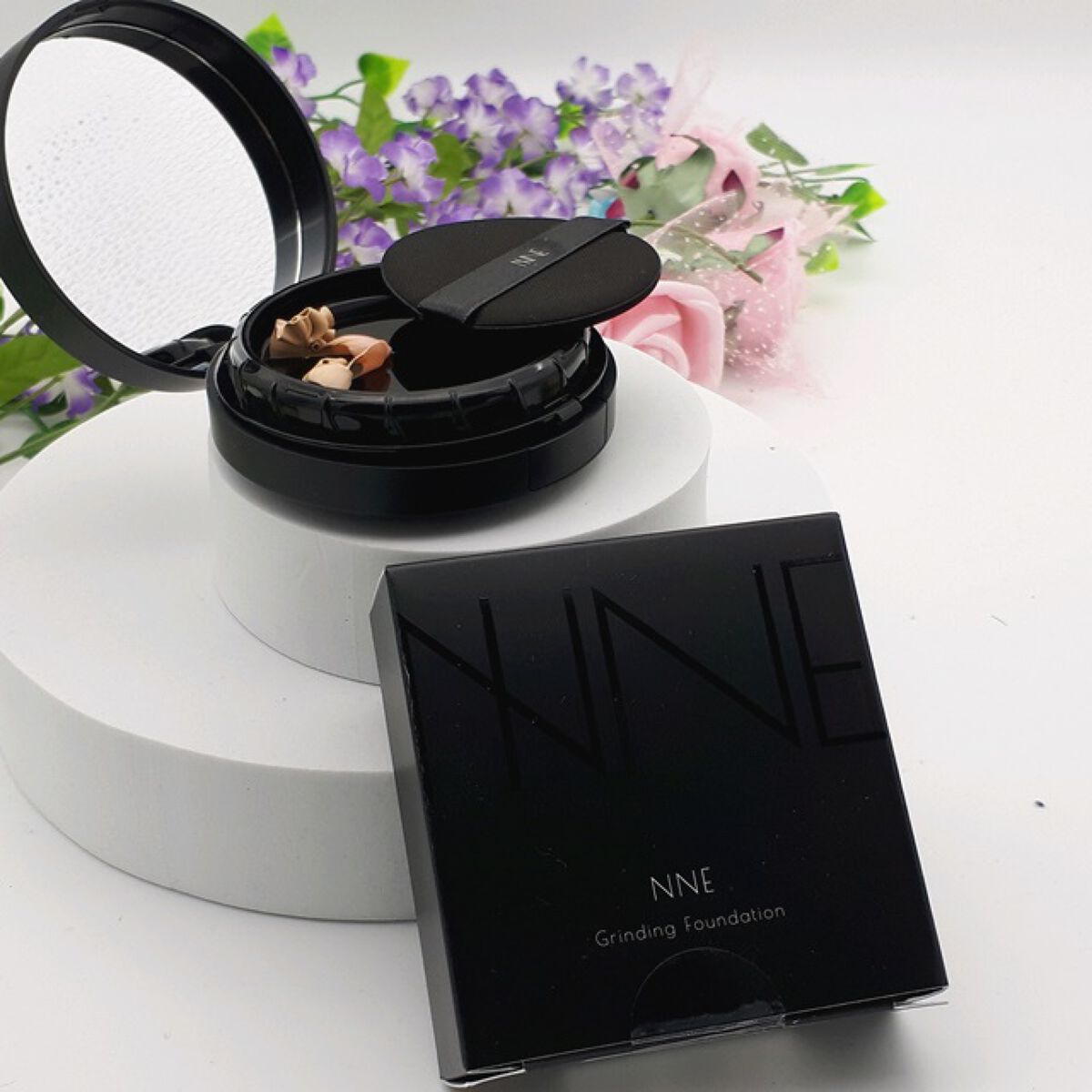 NNEグラインディングファンデーション｜NNEの色味は？色選びの参考に