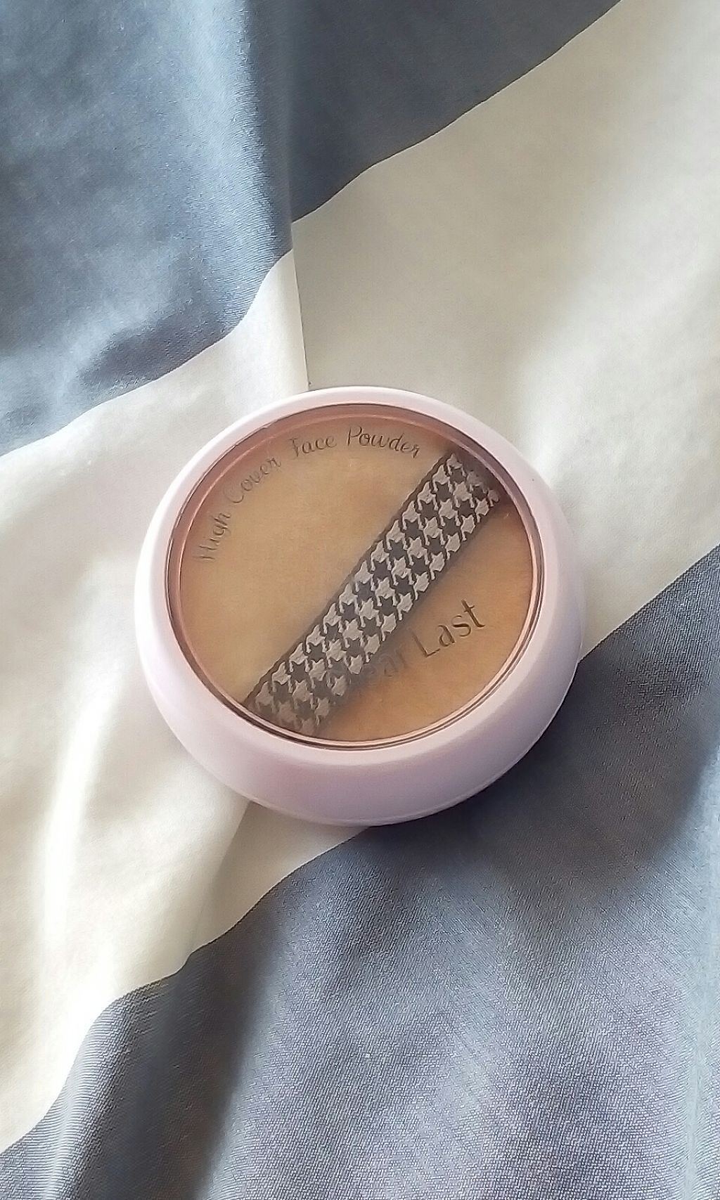 フェイスパウダー ハイカバー マットオークル /クリアラスト/プレストパウダーを使ったクチコミ(1枚目)