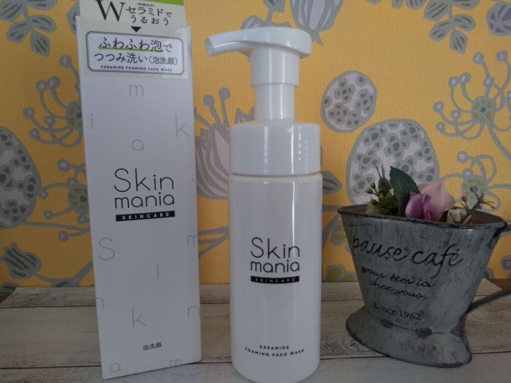 セラミド 泡洗顔/Skin mania/洗顔フォームを使ったクチコミ(1枚目)
