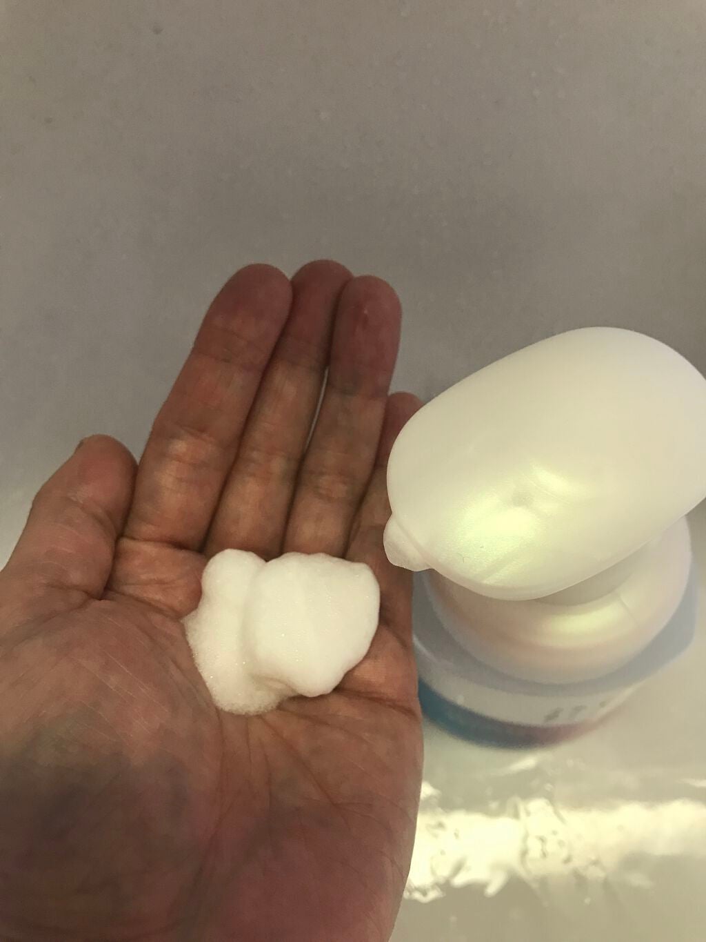 泡クリームメイク落とし/ビオレ/クレンジングクリームを使ったクチコミ(3枚目)