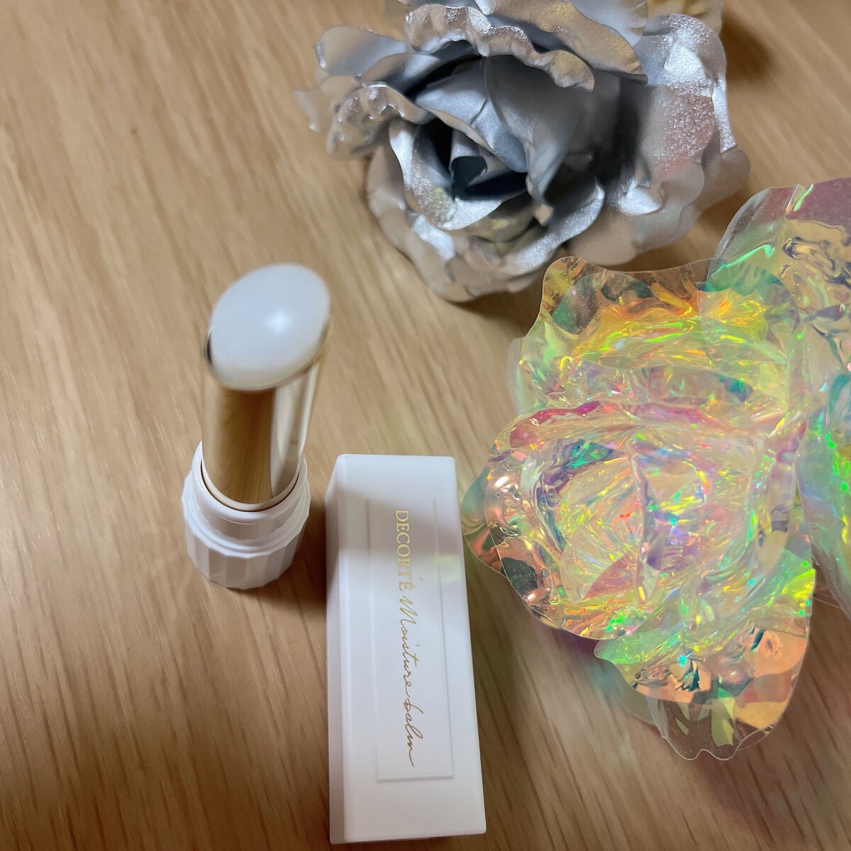 ルージュ デコルテ バーム/DECORTÉ/リップバームを使ったクチコミ(2枚目)