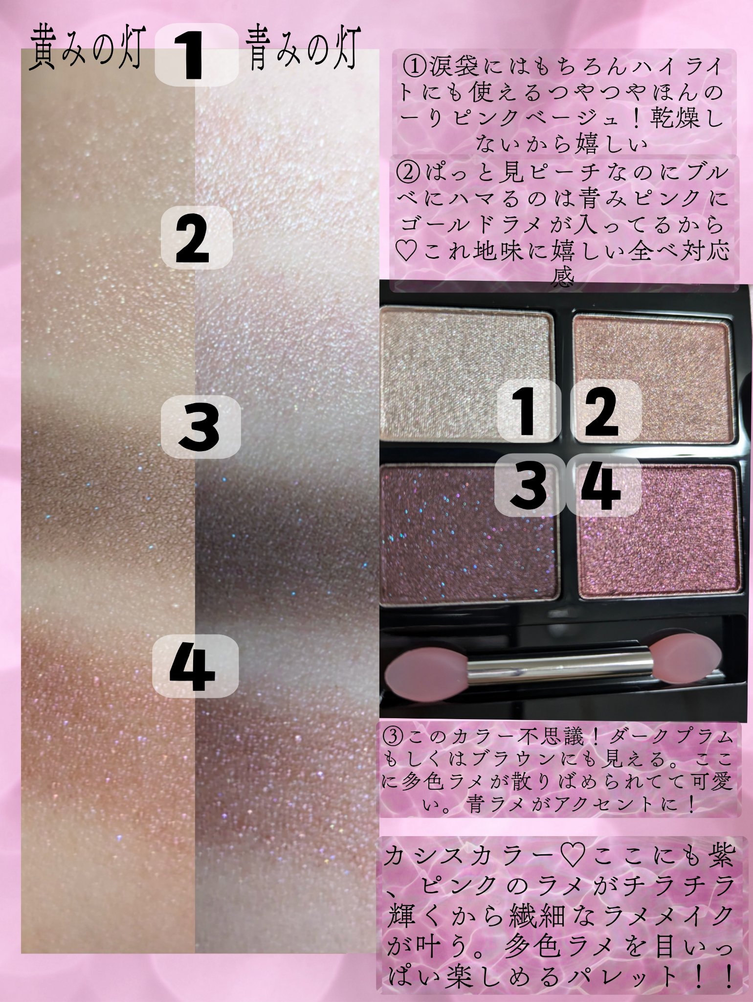 アイシャドウパレット/ILM/アイシャドウパレットを使ったクチコミ（3枚目）