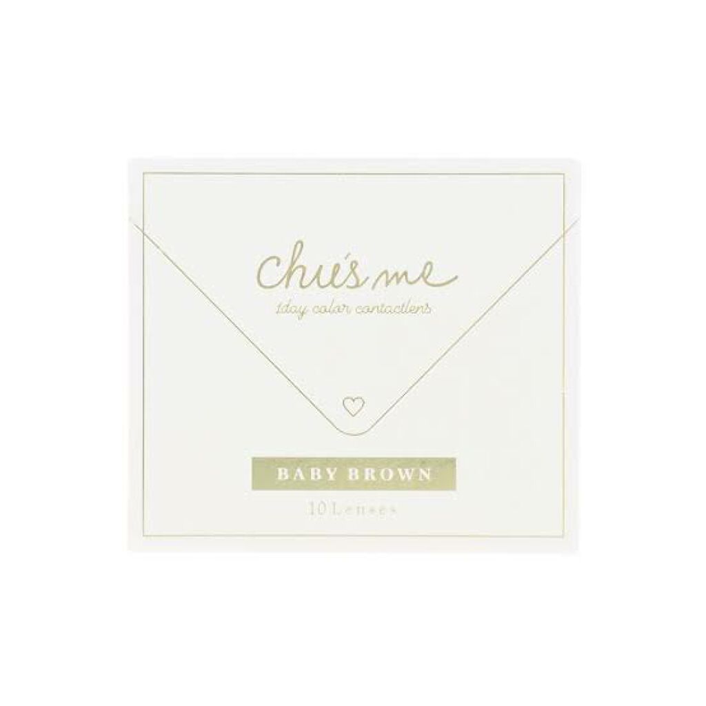 Chu's me 1day/Chu's me/ワンデー(1DAY)カラコンを使ったクチコミ(1枚目)