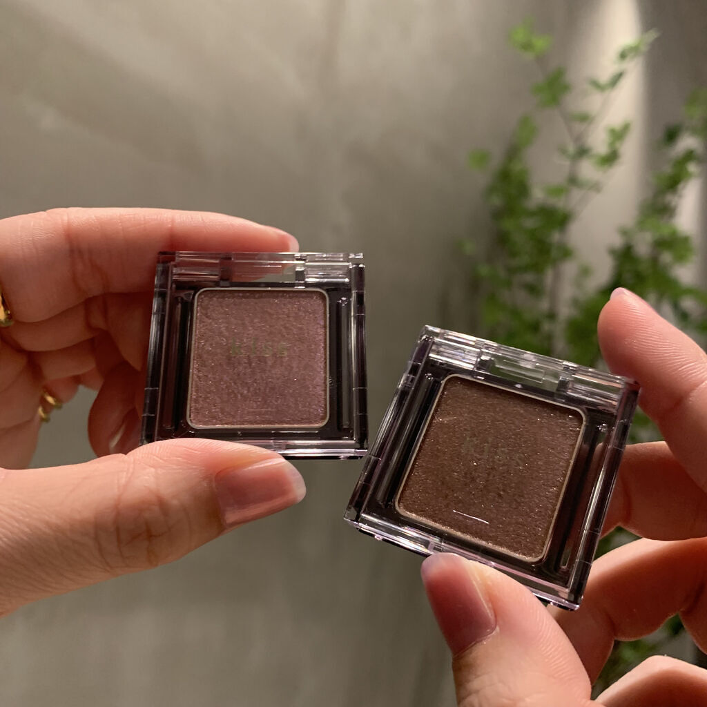  シアー グリッターアイズ/KiSS/単色アイシャドウを使ったクチコミ（1枚目）