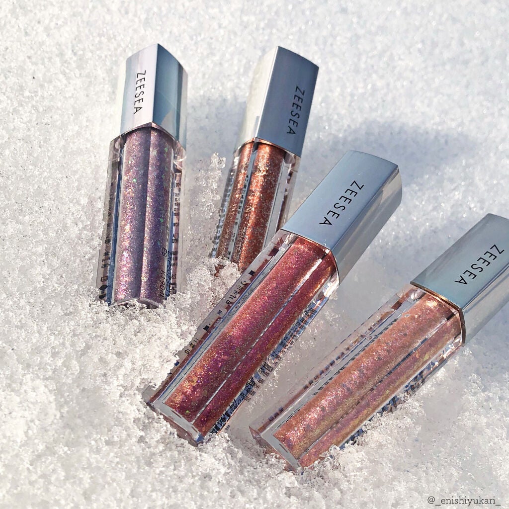 ダイヤモンドシリーズ 星空リキッドアイシャドウ/ZEESEA/リキッドアイシャドウを使ったクチコミ(7枚目)