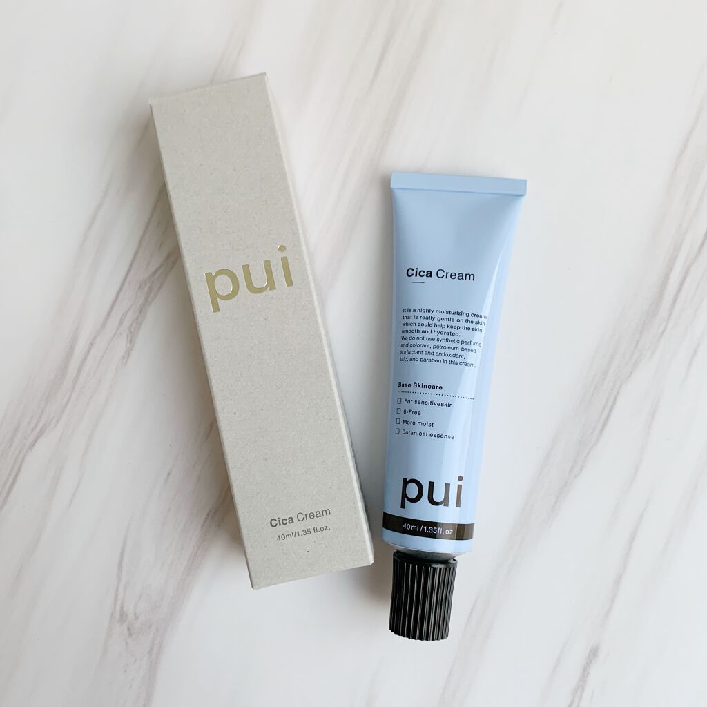 cica cream/PUI/フェイスクリームを使ったクチコミ(1枚目)