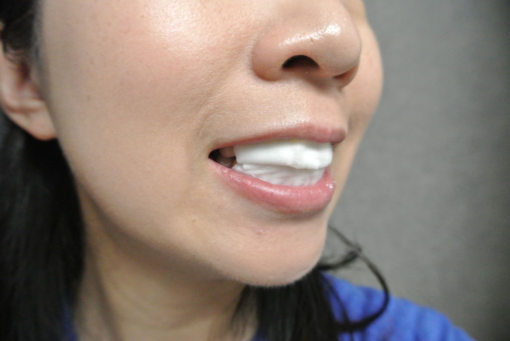 プレミアム ティースホワイトパック/Smile Cosmetique/その他オーラルケアを使ったクチコミ(2枚目)