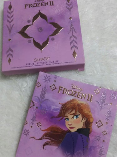 ColourPop×アナと雪の女王2 Eyeshadow Palette/ColourPop/パウダーアイシャドウを使ったクチコミ（1枚目）