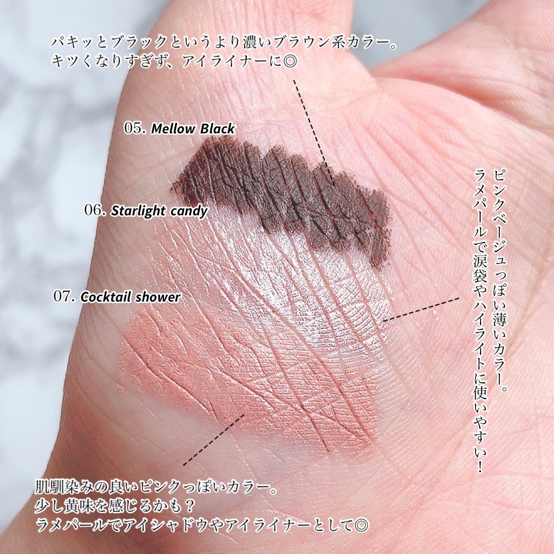 ダブルラスティングジェルライナー/keybo/ジェルアイライナーを使ったクチコミ(5枚目)