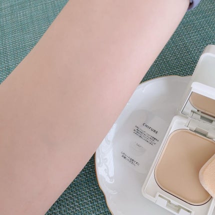 UV パウダー ファンデーション/ちふれ/パウダーファンデーションを使ったクチコミ(10枚目)