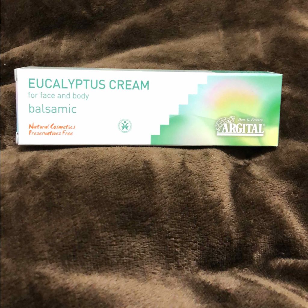 バルサミック ユーカリクリーム/ARGITAL/ボディクリームを使ったクチコミ(1枚目)