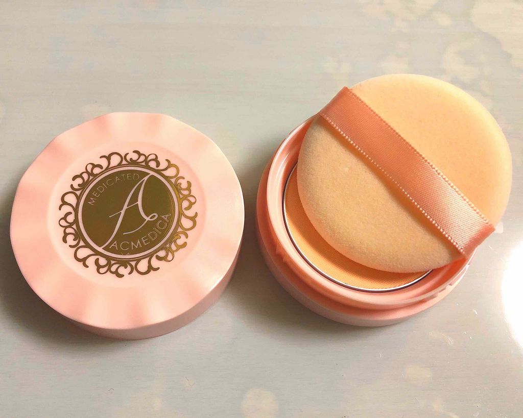 アクメディカ 薬用 フェイスパウダー ナチュラル/ナリスアップ/パウダーファンデーションを使ったクチコミ(1枚目)
