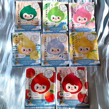 JUSO BATH POWDER/旅するJUSO/炭酸系入浴剤を使ったクチコミ(5枚目)