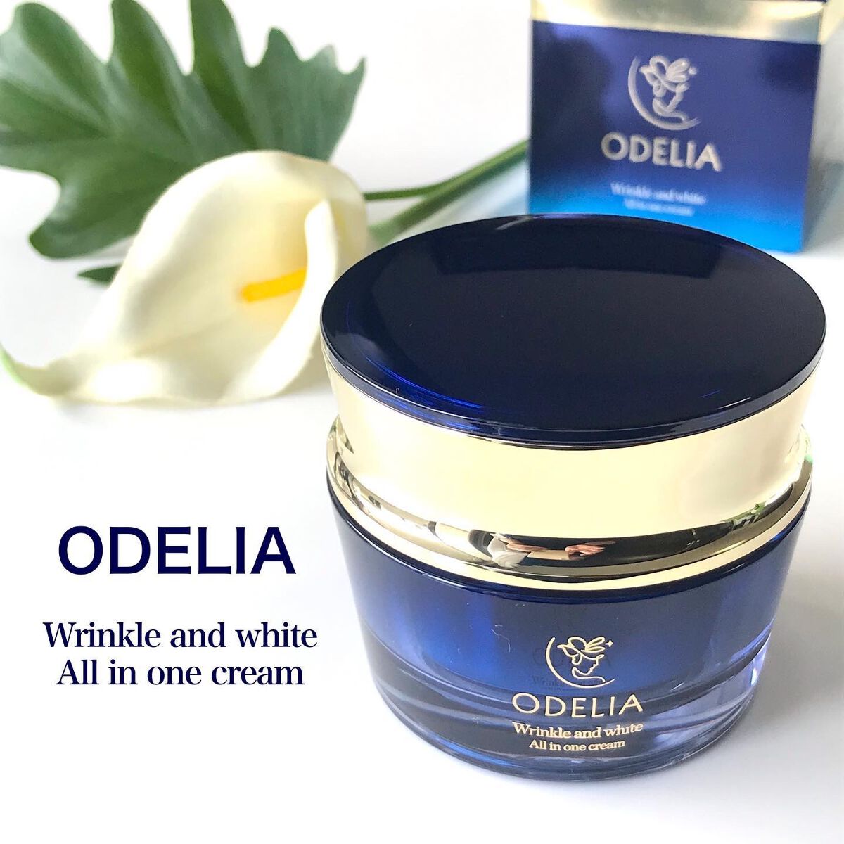 リンクル&ホワイト オールインワンクリーム/ODELIA/オールインワン化粧品を使ったクチコミ(1枚目)