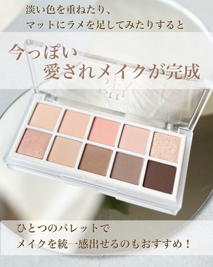 マルチユースシャドウパレット/RULIDIA/アイシャドウパレットを使ったクチコミ(6枚目)