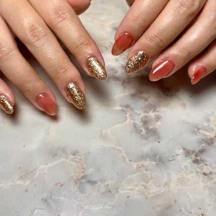 #ジェルネイル,#晩夏ネイル,#マグネットネイル,#大人ネイル,#秋ネイルのネイルデザイン