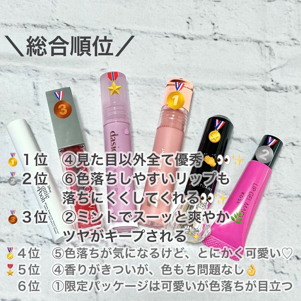 リップ ジェル マジック EX/コーセーコスメニエンス/リップオイルを使ったクチコミ(8枚目)