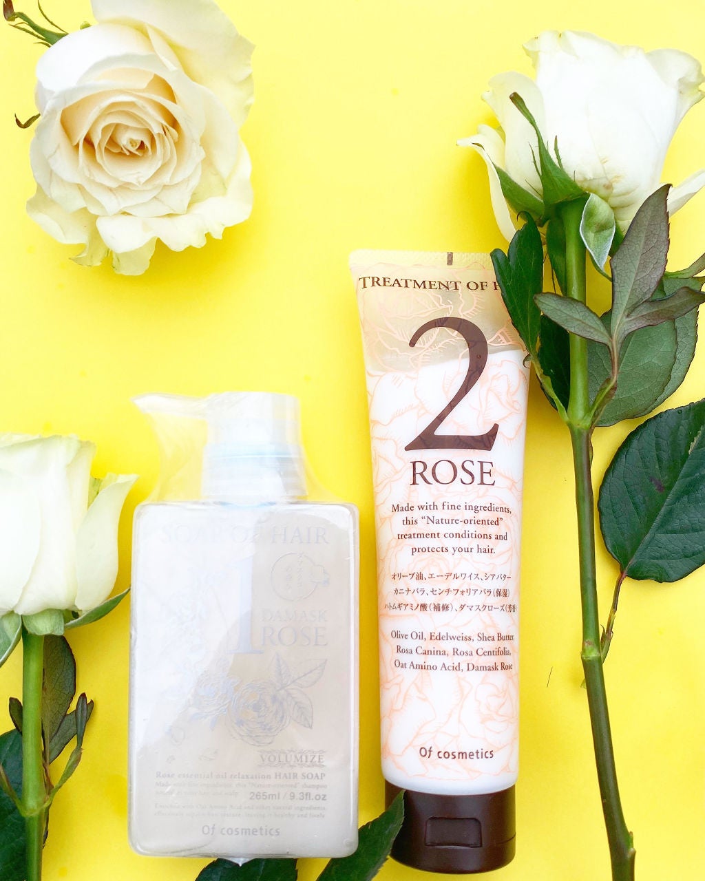 chihiro on LIPS 「【”頭皮”を洗うホワイトローズシャンプーと髪の質感を整える”ト..」(1枚目)