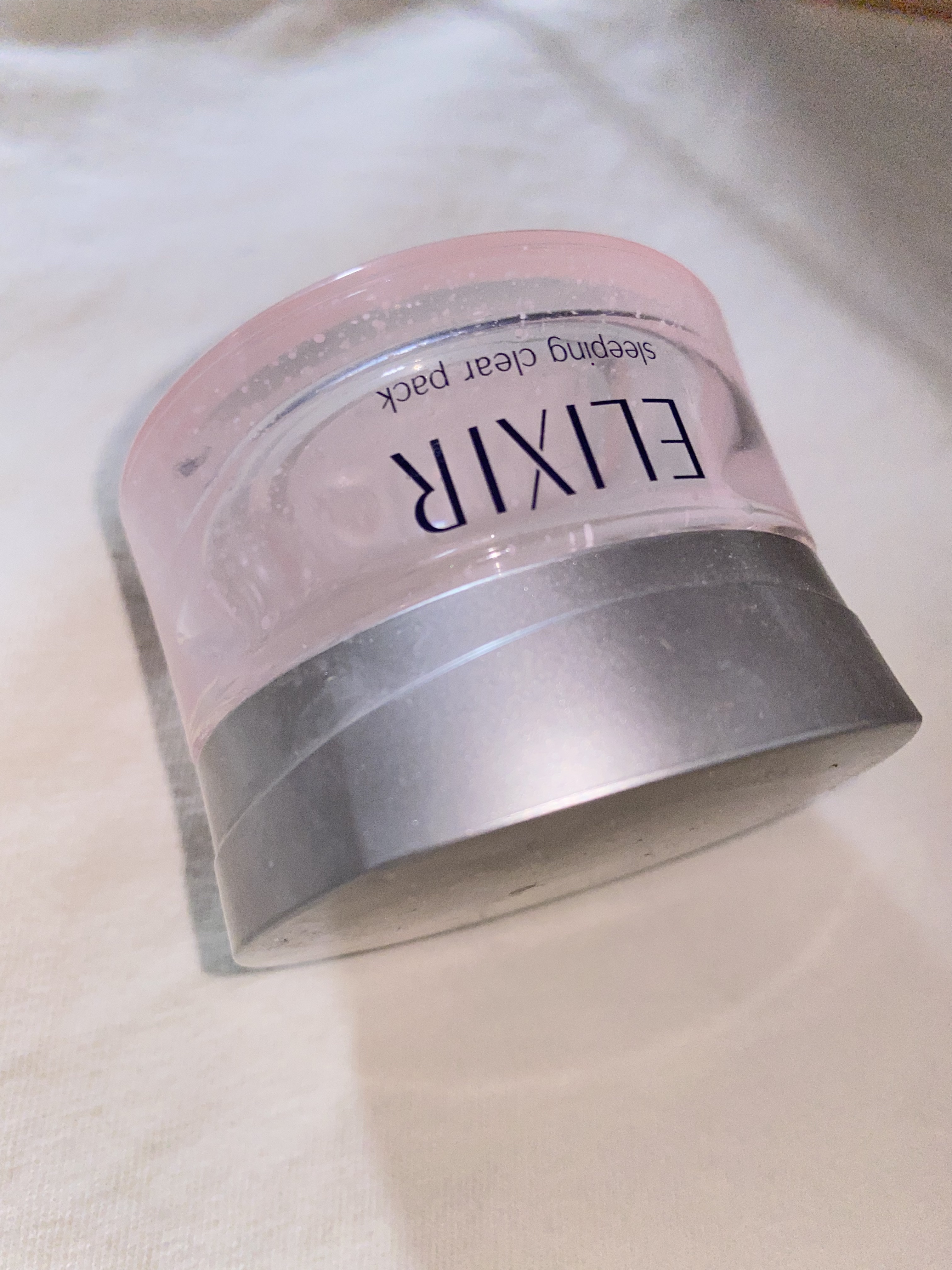 エリクシール ホワイト ブライトニング スリーピングジェルパック/エリクシール/フェイスクリームを使ったクチコミ（1枚目）