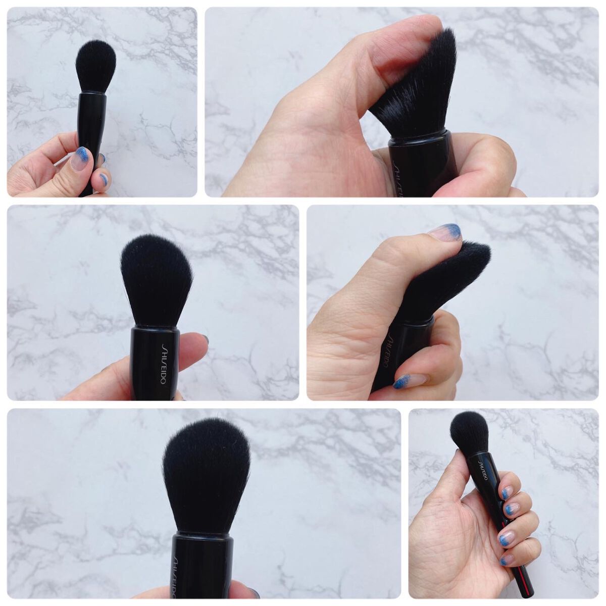 MARU FUDE マルチ フェイスブラシ/SHISEIDO/メイクブラシを使ったクチコミ（2枚目）