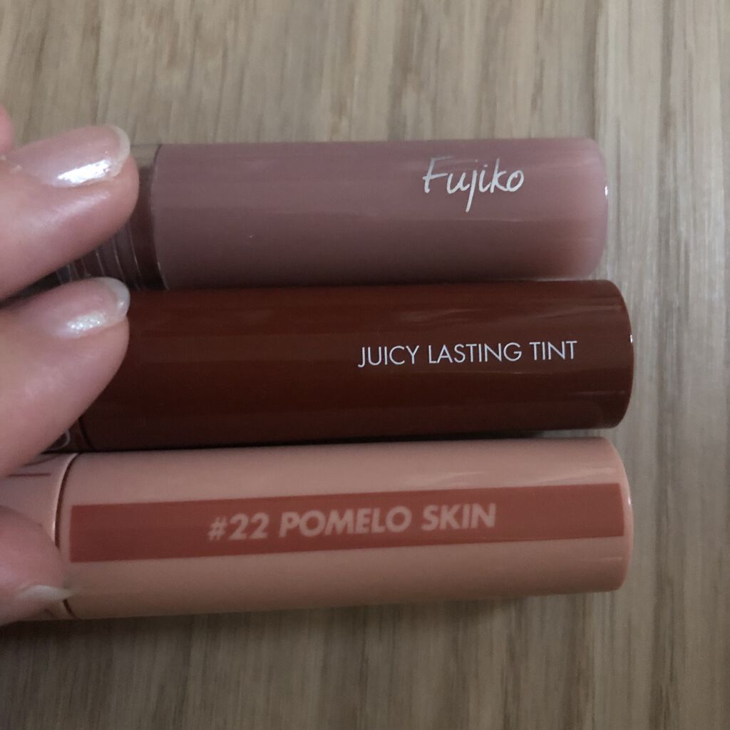 ジューシーラスティングティント/rom&nd/リップティントを使ったクチコミ（1枚目）