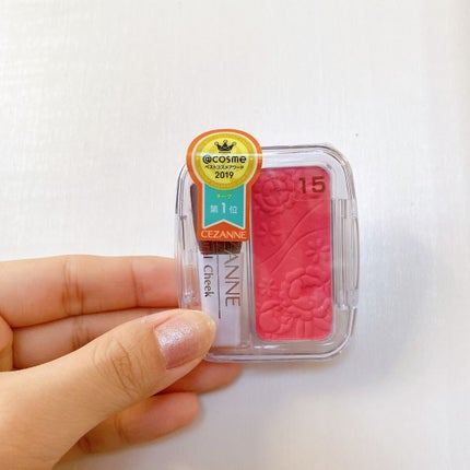 ナチュラル チークN/CEZANNE/パウダーチークを使ったクチコミ(5枚目)