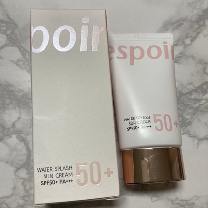 ウォータースプラッシュサンクリーム/espoir/日焼け止め・UVケアを使ったクチコミ(1枚目)