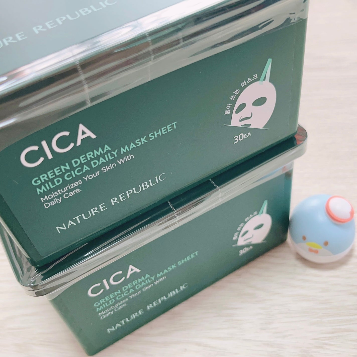 グリーンダーマCICA デイリーシートマスク/ネイチャーリパブリック/シートマスク・パックを使ったクチコミ(4枚目)