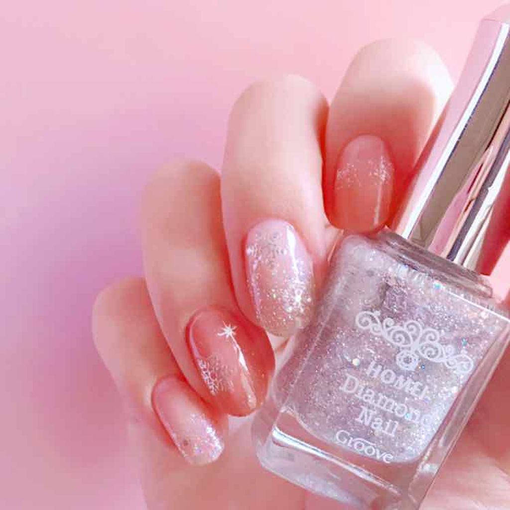ダイヤモンドネイルポリッシュ/HOMEI/マニキュアを使ったクチコミ（1枚目）