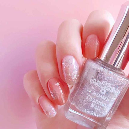 ダイヤモンドネイルポリッシュ/HOMEI/マニキュアを使ったクチコミ(1枚目)