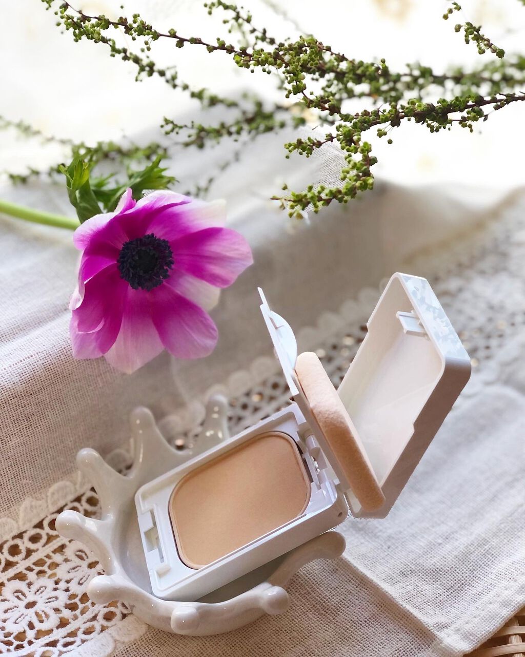 ファンデーション ケース 1/ちふれ/その他化粧小物を使ったクチコミ（2枚目）