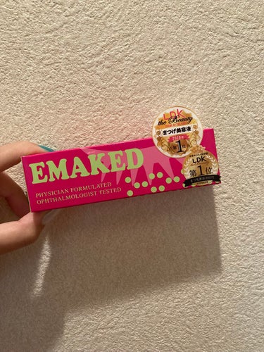 EMAKED（エマーキット）/水橋保寿堂製薬/まつげ美容液を使ったクチコミ（1枚目）