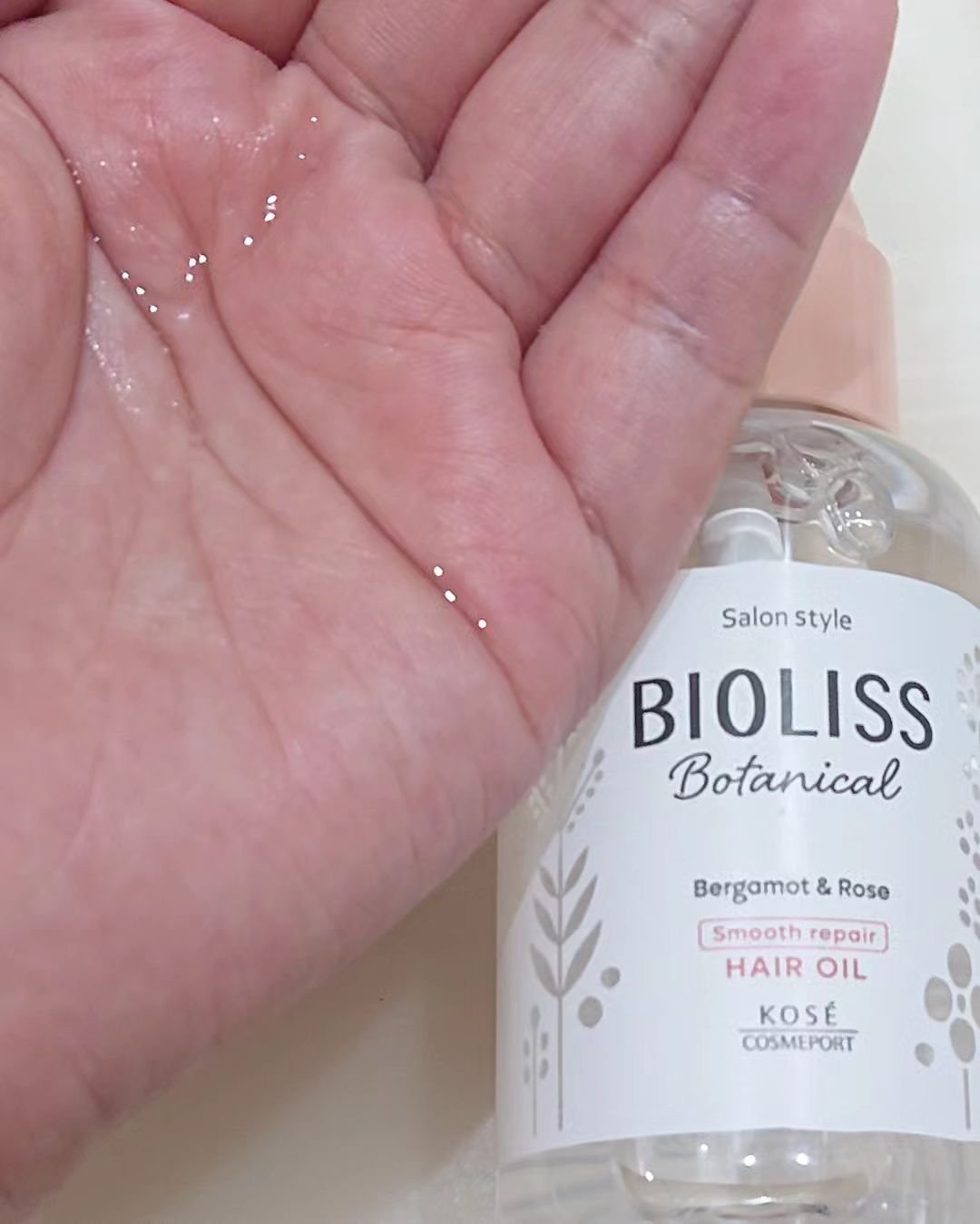 ボタニカル モイスト リペア ヘアオイル/SSビオリス/ヘアオイルを使ったクチコミ（3枚目）