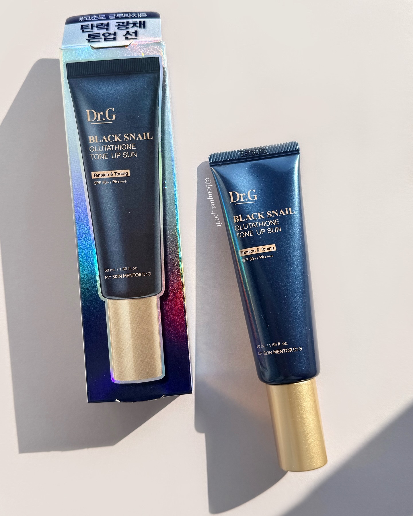 ブラックスネイルグルタチオントーンアップサン/Dr.G/日焼け止めクリームを使ったクチコミ（1枚目）