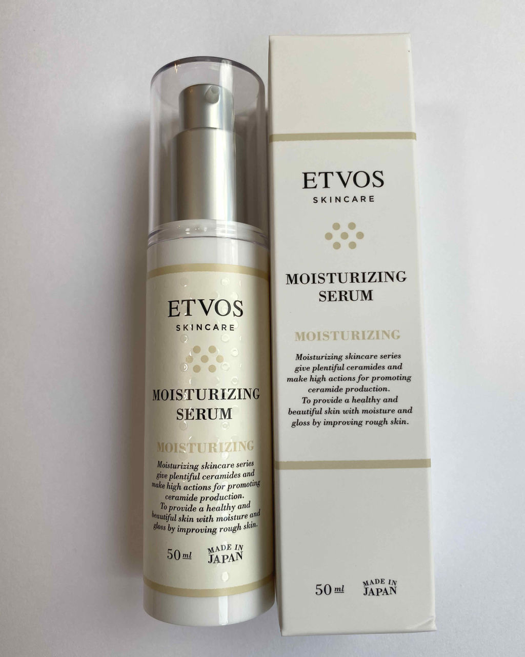 モイスチャライジングセラム/エトヴォス/美容液を使ったクチコミ（1枚目）