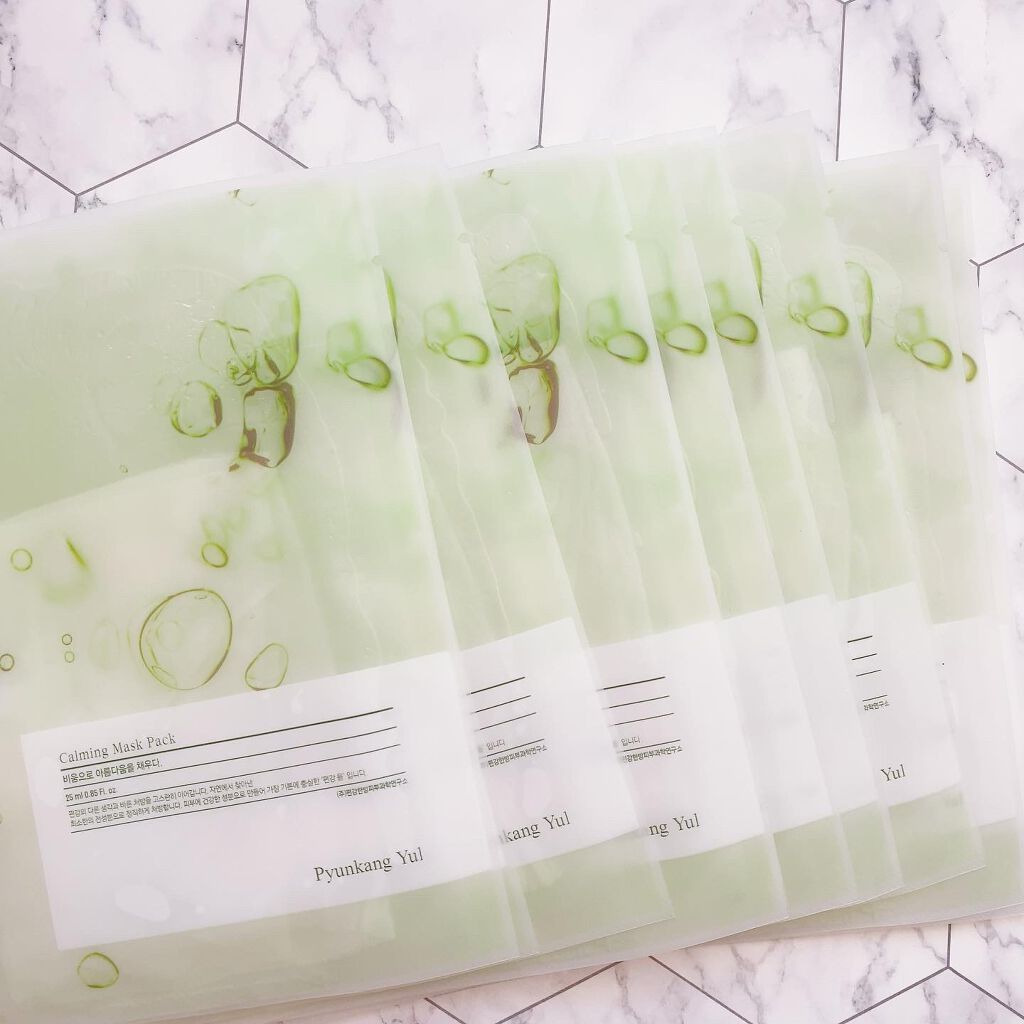 カーミングマスクパック/扁康率/シートマスク・パックを使ったクチコミ(3枚目)