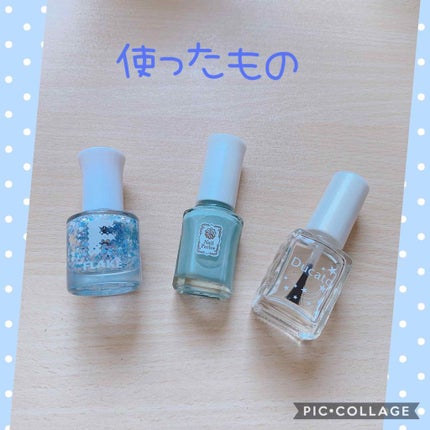 AT フレーク ネイル グリッター/Art Collection/マニキュアを使ったクチコミ(2枚目)