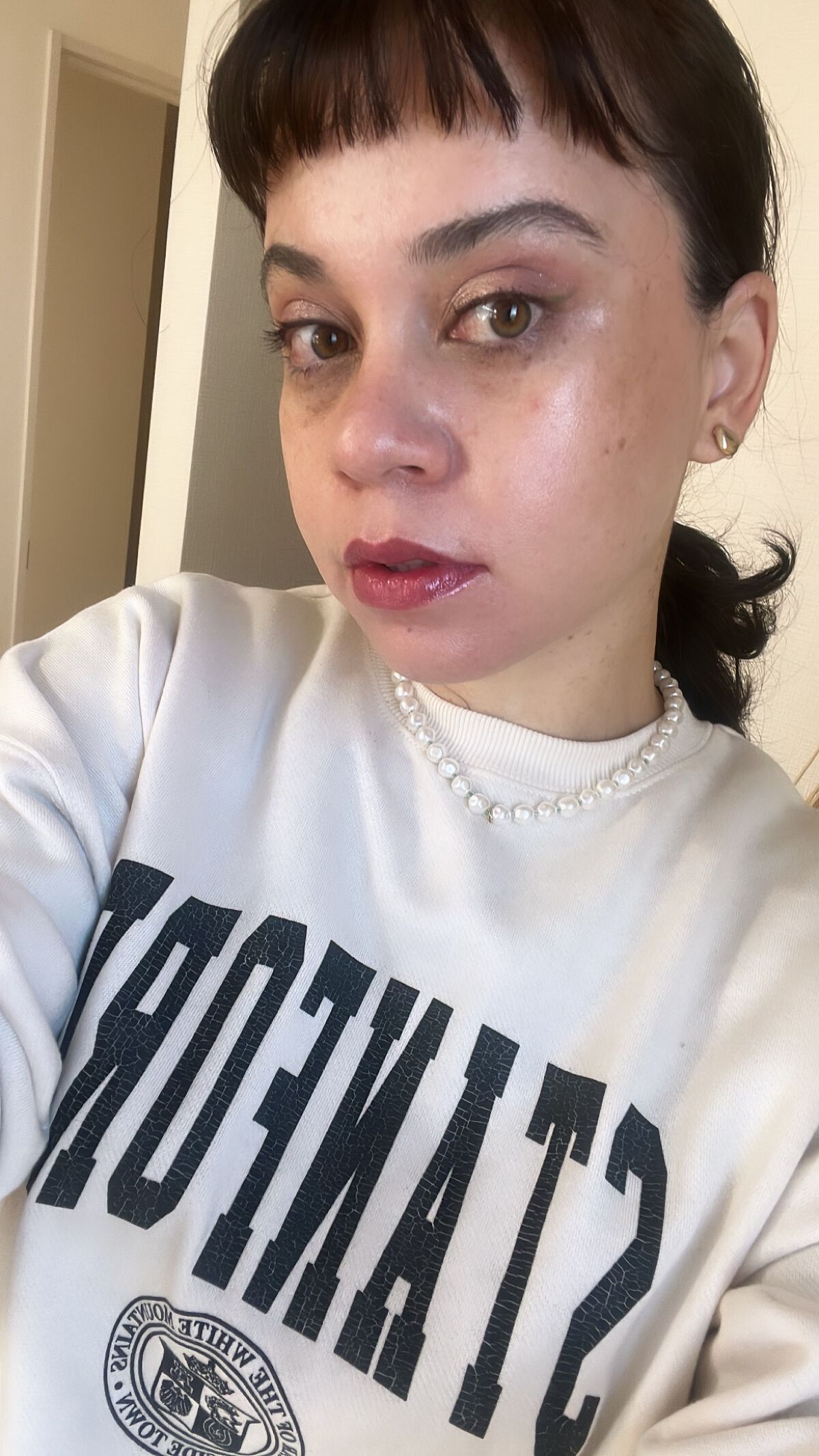 ペリペラ インク ムード グロイ ティント/PERIPERA/リップティントを使ったクチコミ（2枚目）