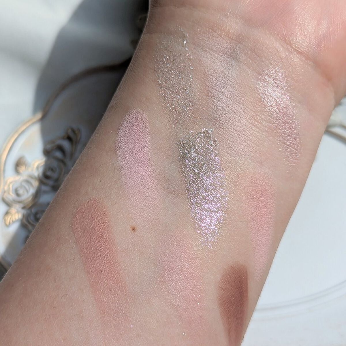 マイフェイブムードアイパレット 9カラー/HOLIKA HOLIKA/アイシャドウパレットを使ったクチコミ(4枚目)