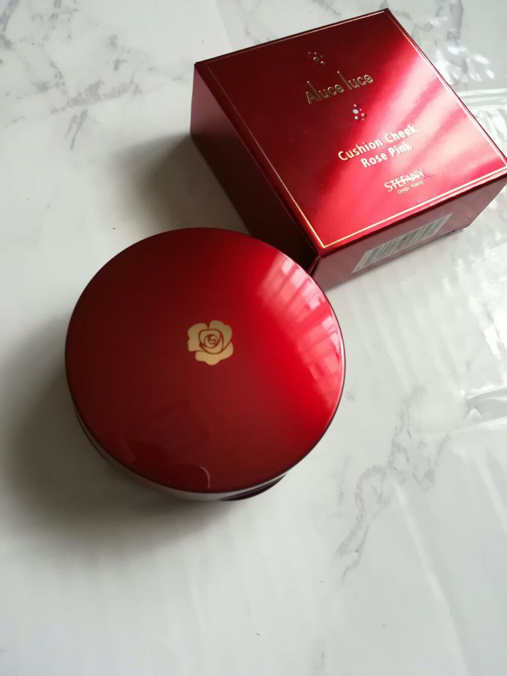 アルーチェルーチェ クッションチーク/Aluce luce/ジェル・クリームチークを使ったクチコミ（1枚目）